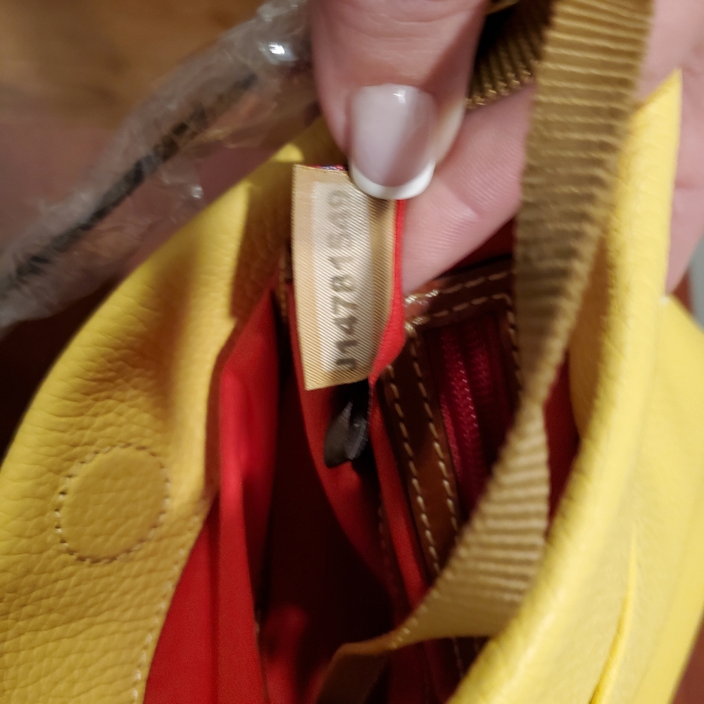 Dooney & Bourke Yellow Crossbody Bag - Picture 3 of 8